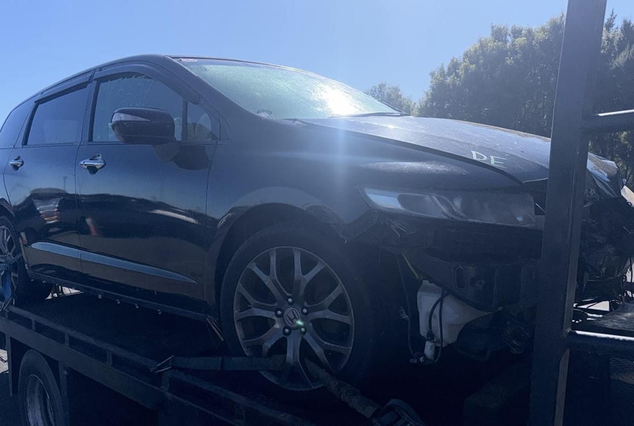 Accident-damaged car collected for cash in Palmerston North